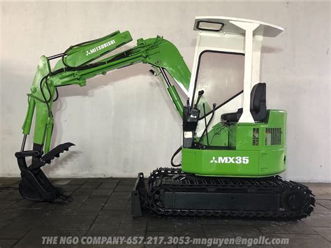 mitsubishi mx 35 mini excavator|015.07 Mitsubishi MX35 Mini Excavator S/N E7D00694.